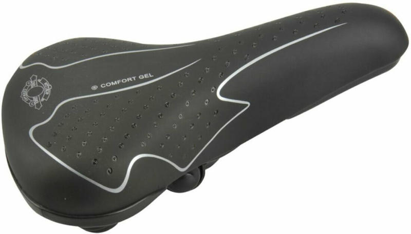 Sattel „Trekking“, Elastomer, schwarz