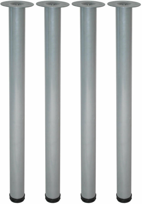Tischbeine „Toskana“ 4er-Set, Ø60x700 mm, Chrom