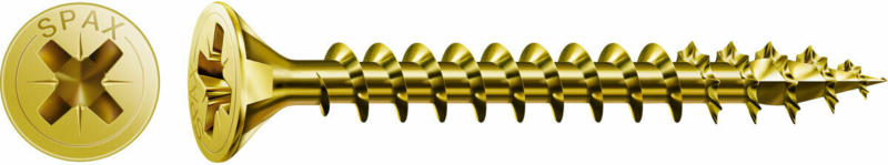 Universalschrauben „Yellox“, Senkkopf, 3,5x25, L, 250 Stück 3,5 mm | 250 | 25 mm