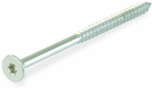 Holzschrauben „Basic“, Senkkopf, 5x40mm, Torx, 50 Stück, Edelstahl Torx | 50 | Edelstahl (A2)