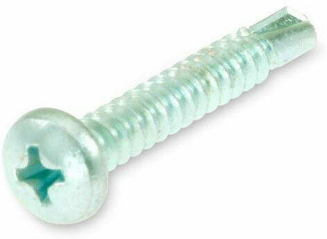 Blechbohrschrauben Linsenkopf 4,2x22mm, Edelstahl, 25 Stück 25 | Edelstahl (A2)