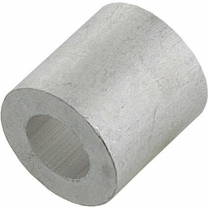 Presskappe, Aluminium, 3mm, 10 Stück