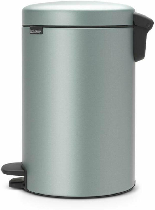 BRABANTIA Treteimer „Newicon“ 12 L mit Kunststoffeinsatz, mint blau