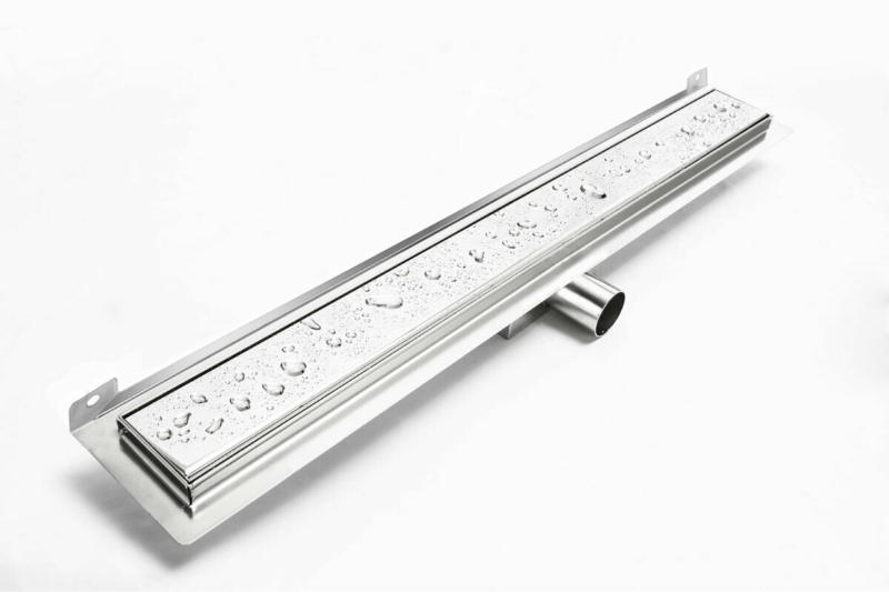 Duschrinne, 100 cm, befliesbar 107 cm