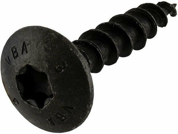 Torbandschrauben, verzinkt, 6x30cm, schwarz 6 mm | 30 mm | verzinkt, schwarz