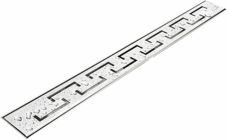 Abdeckung E, 60 cm, Griechisch, für Duschrinne 60 cm