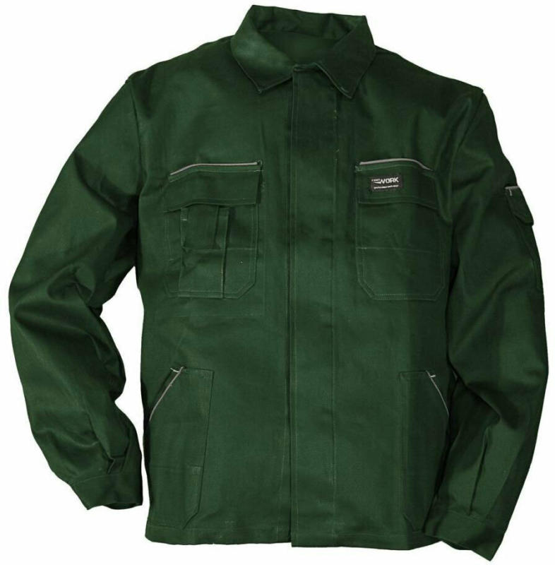 Arbeitsjacke „Eddy“, grün, Gr.52 gruen | 52