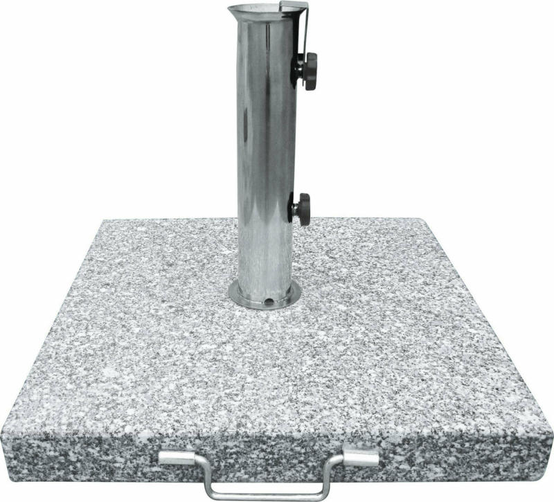 Granitschirmständer, 30 kg, eckig