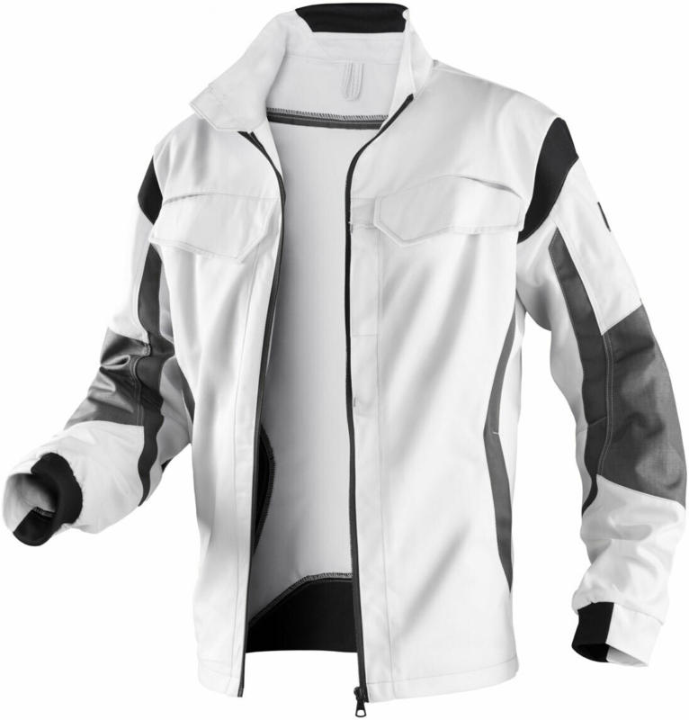 Arbeitsjacke „Pulsschlag“, weiß, Gr.48 weiß | 48
