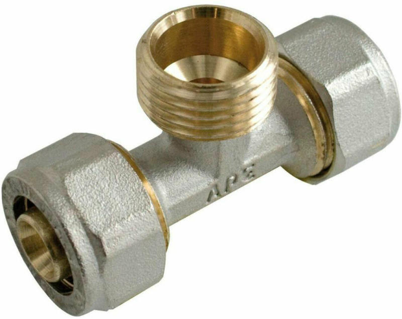 T-Übergangsstück 16 mm x ½" AG x 16 mm, für MSVR