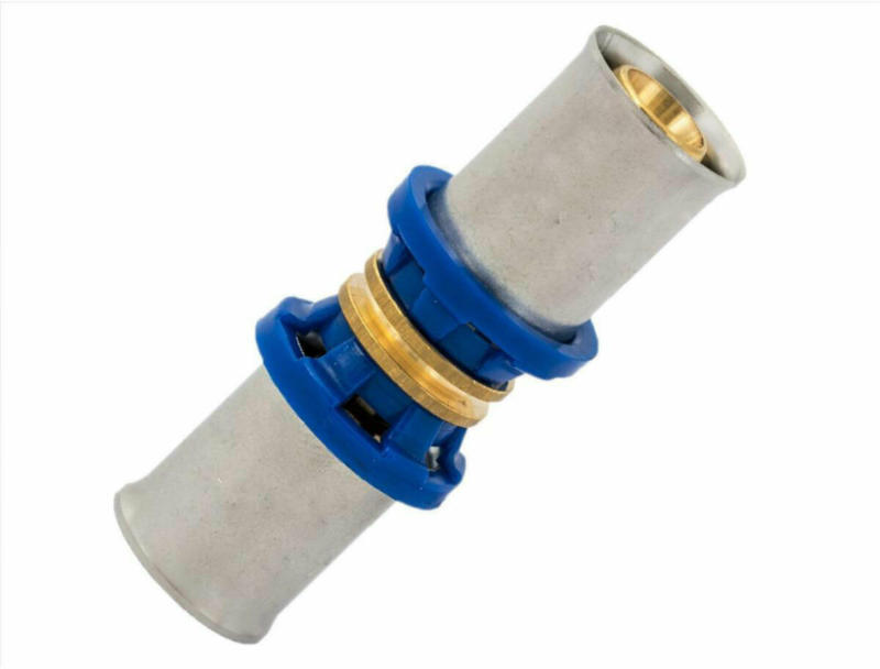 Verbindungsstück, Pressfitting für Mehrschicht-Verbundrohr, 20 mm 20 mm