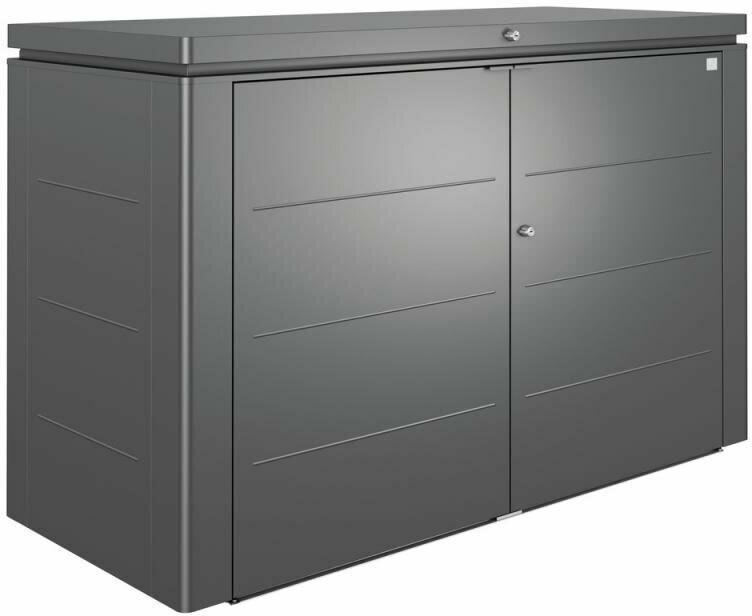 Gartenschrank „HighBoard“ Gr. 160/200, schwarz schwarz