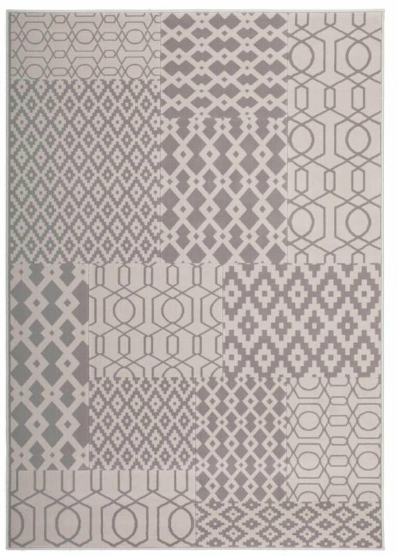 Kurzflorteppich „Lina 300“ Multi/Taupe, 160x230cm 160x230 cm