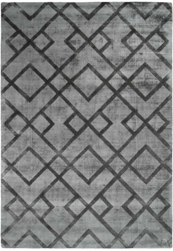 Kurzflorteppich „Luxury 310“ Grau/Anthrazit, 120x170cm 120x170 cm