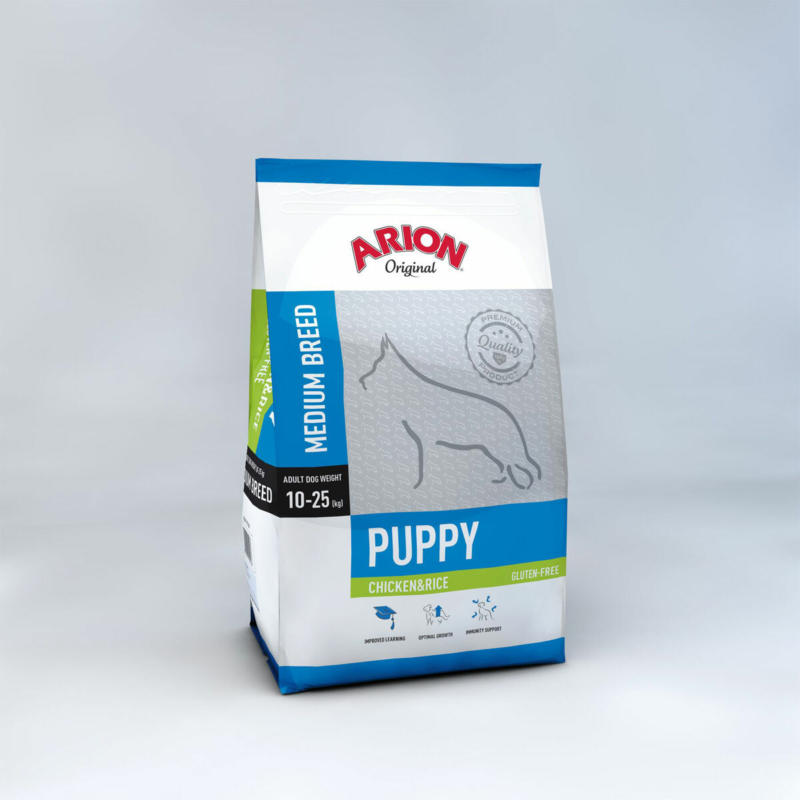 Dog Puppy medium, Chicken & Rice, 3kg 3000 g