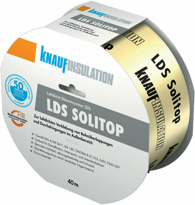 Spezialhaftklebeband „LDS Solitop“, 25000x150 mm, armiert 0,15x25