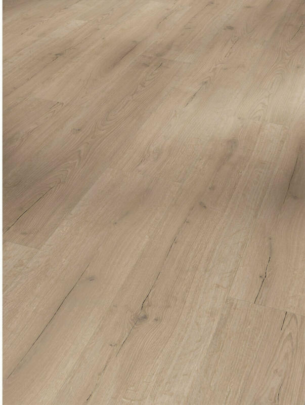 Vinylboden „Basic 300147, Eiche Infinity grau, Lebhafte Struktur, 21,6x120,7 cm