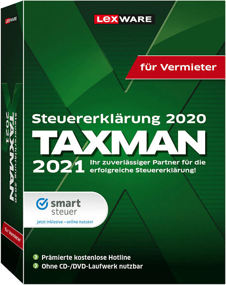 TAXMAN für Vermieter 2021