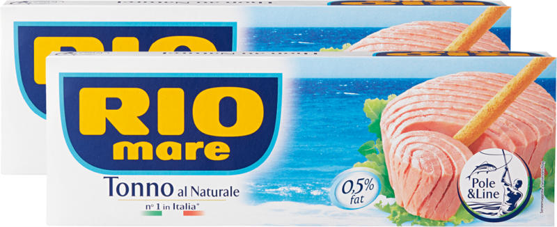 Thon Rio Mare, nature, 2 x 3 x 56 g