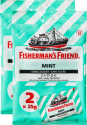 Fisherman’s Friend, Menthe, 2 x 2 x 25 g