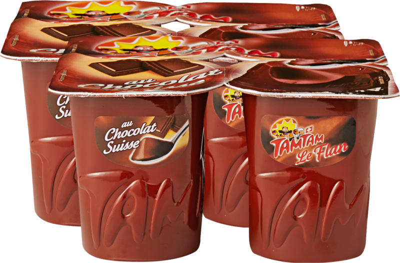 Flan Tam Tam, Cioccolato, 8 x 125 g