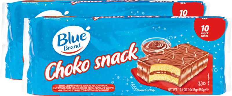Blue Brand Choko Snack, 2 x 350 g