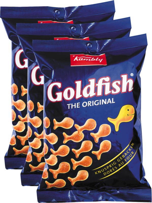Kambly Goldfish The Original, 3 x 160 g