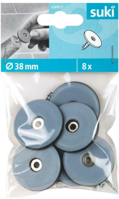 Möbelgleiter DM: 38mm, 8 Stück