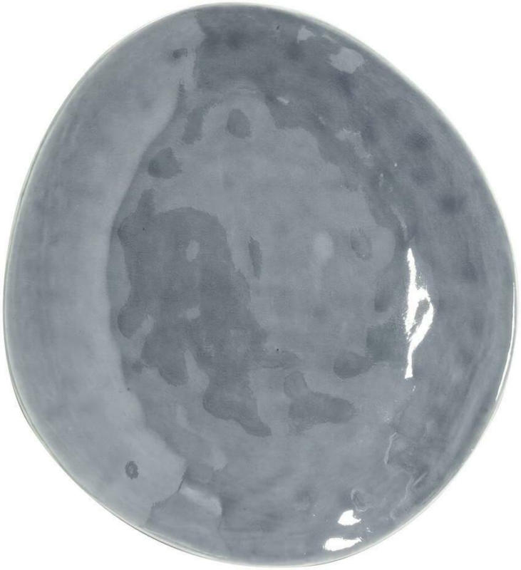 Speiseteller Keramik Grau/ Abstrakt Eugenia ca. 27,5 cm