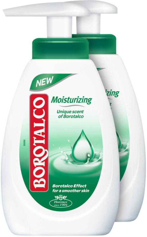 Borotalco feuchtigkeitsspendende Flüssigseife 2 x 250 ml -