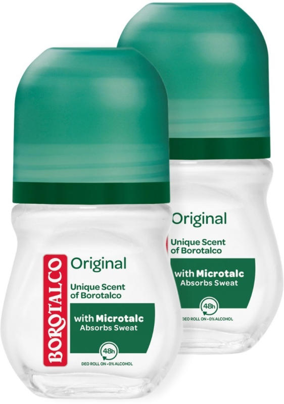 Déo Roll-On Borotalco Original 2 x 50 ml -