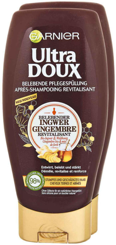 Ultra Doux Après-Shampoings gingembre 2 x 300 ml -
