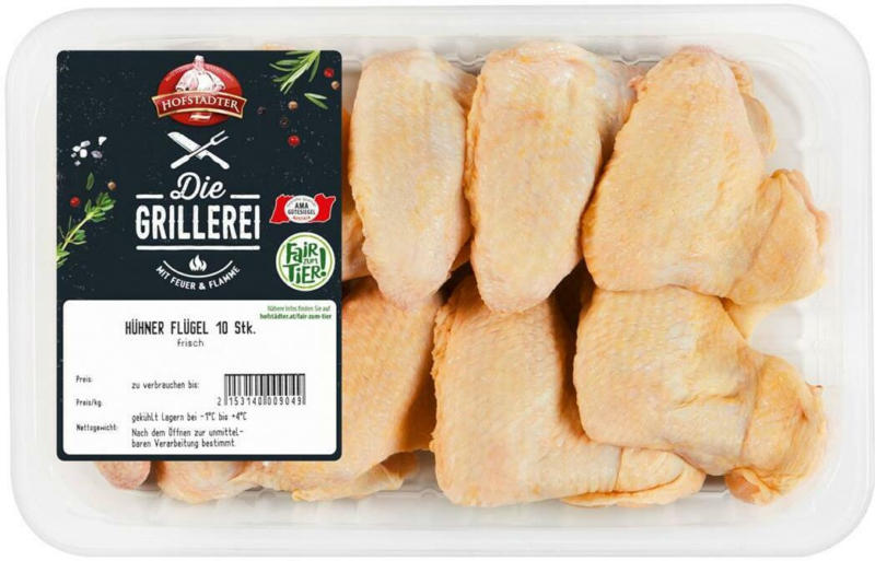 Hofstädter Hühnerflügerl Die Grillerei