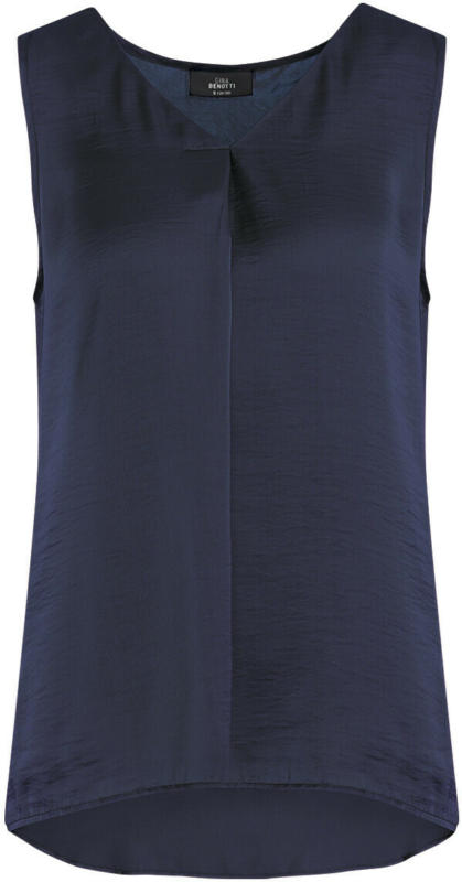 Damen Satin-Blusentop mit V-Ausschnitt (Nur online)