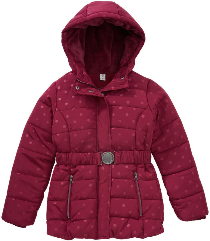 Mädchen Winterjacke mit Gürtel (Nur online)