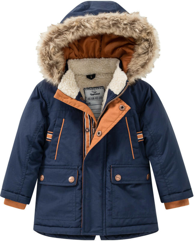 Baby Parka mit Fellimitat
