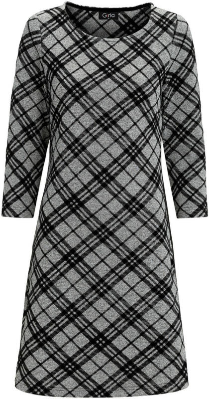 Damen Kleid mit Karomuster (Nur online)