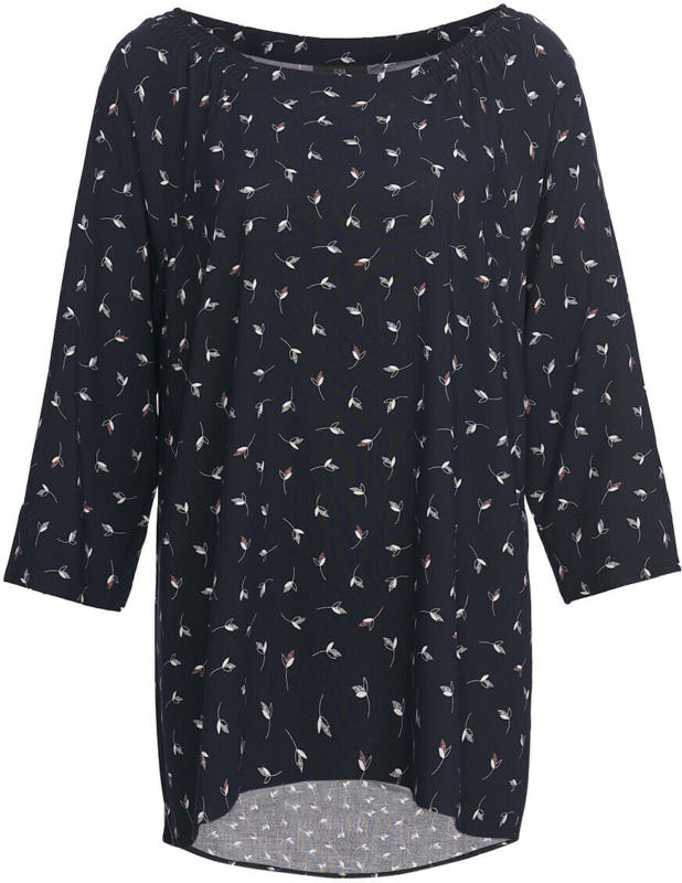 Damen Schlupfbluse mit Allover-Print (Nur online)