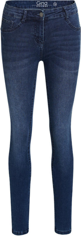 Damen Superflexible-Jeans mit Used-Waschung (Nur online)