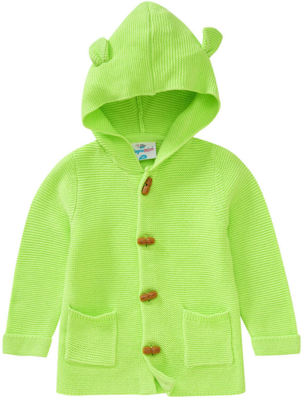 Baby Strickjacke mit Kapuze (Nur online)
