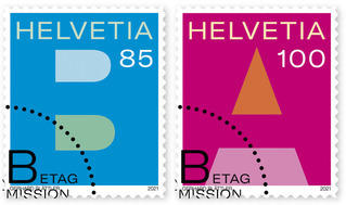 Briefmarken-Serie «A-Post und B-Post»