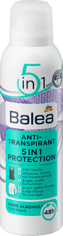 Balea Deospray Antitranspirant 5in1 protection
