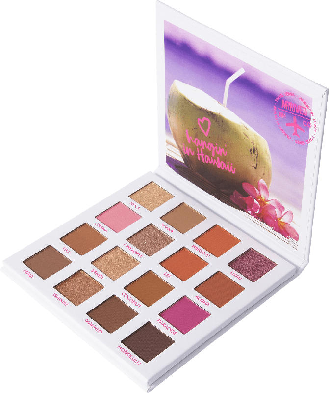 BH Cosmetics Lidschatten Palette Hangin' in Hawaii - 16 Farben