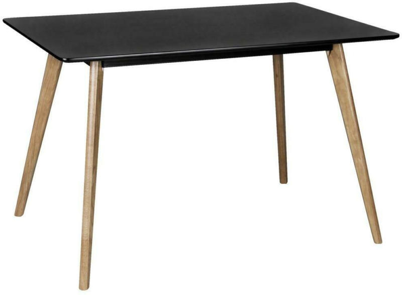 Esstisch Scanio B: 120 cm Schwarz