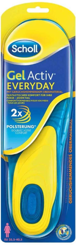 Scholl GelActiv Everyday Damen-Einlegesohlen -