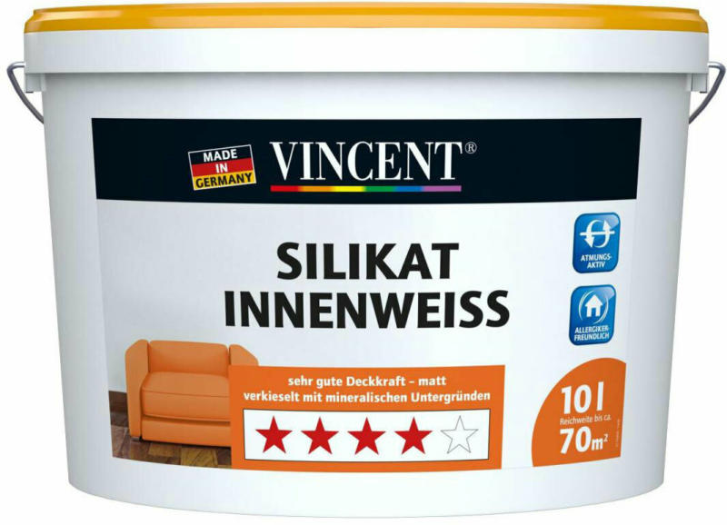 Silikat Innenweiß, 10 L 10 L