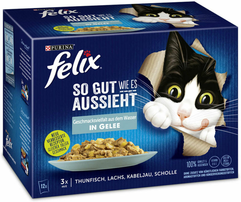 „So gut wie es aussieht“ Gelee vom Wasser, 12x85g, Portionsbeutel