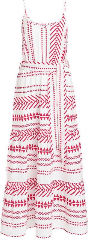 Damen Maxikleid mit Allover-Muster (Nur online)