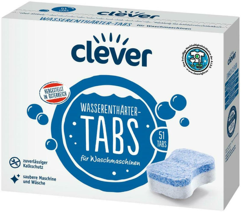 Clever Wasserenthärter Tabs