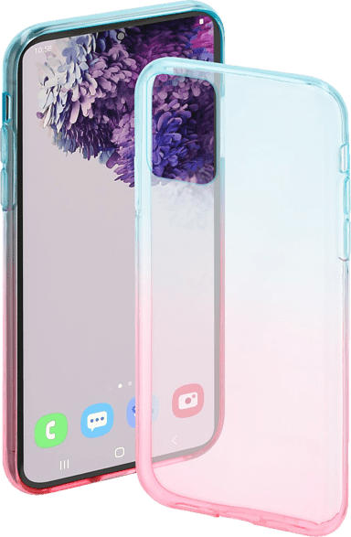 HAMA Shade , Backcover, Samsung, Galaxy S20+ (5G), Thermoplastisches Polyurethan, Blau/Pink
